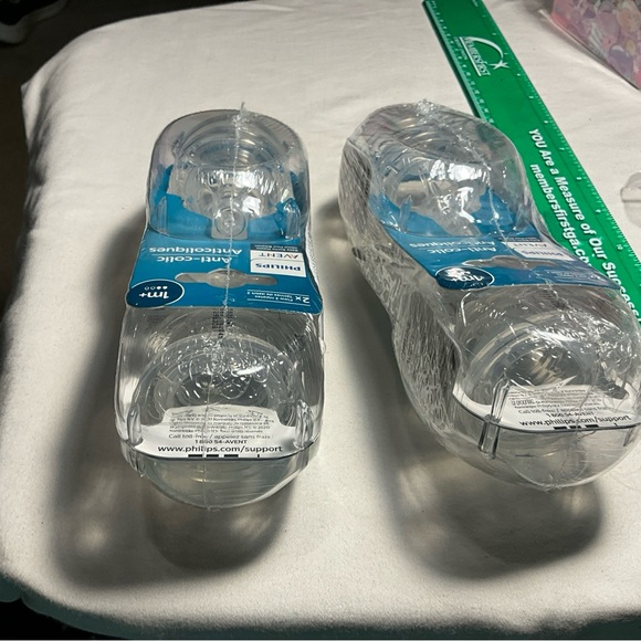 Phillips Avent Anti-Colic Flow Baby Bottle Nipple 1m+ Brand New 2 Packs=8 Avent - Picture 14 of 16